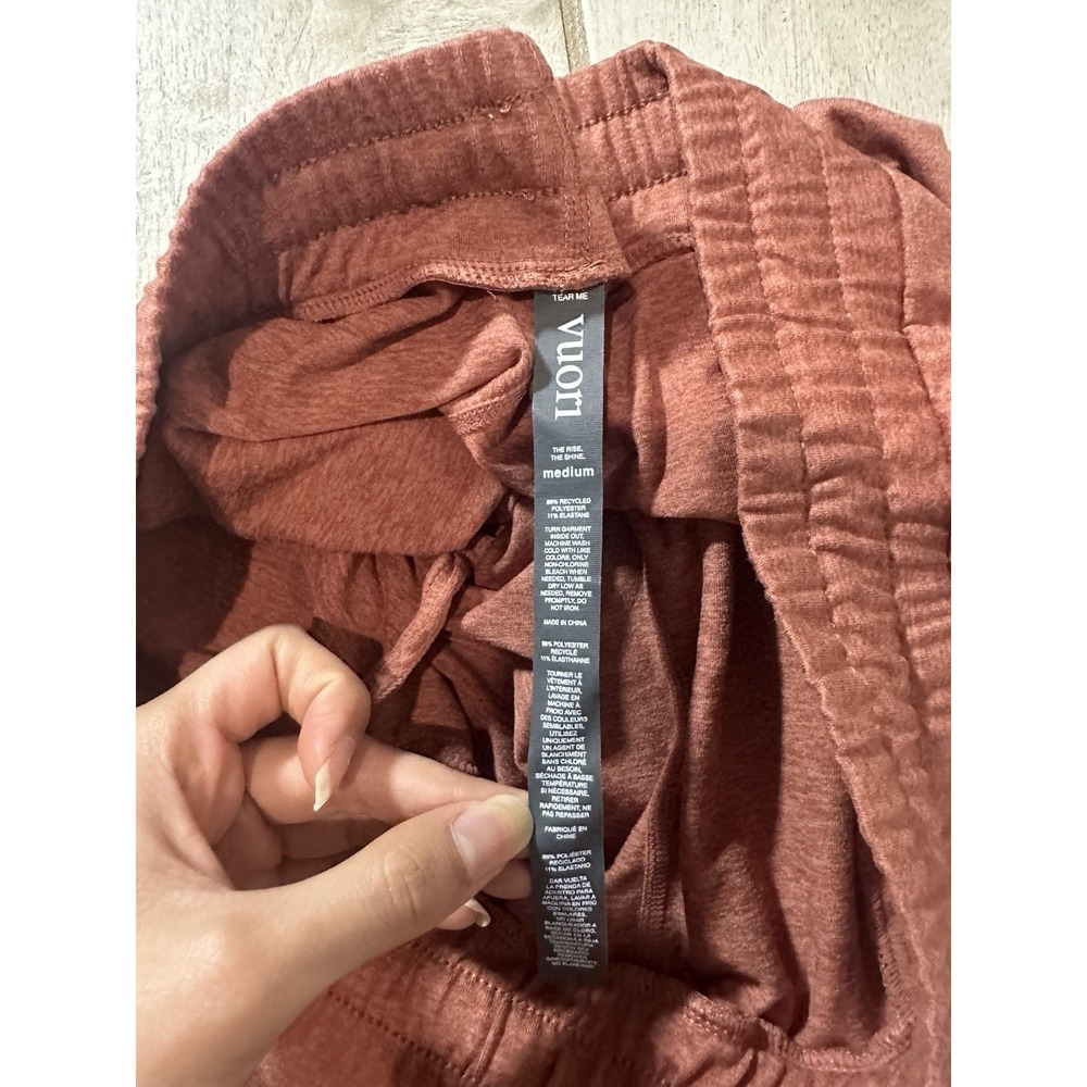 Vuori | Women’s Cinnamon Heather Track Joggers - Picture 11 of 11